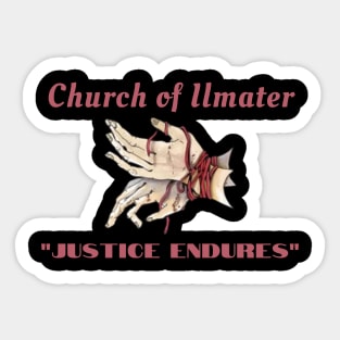 Church of Ilmater! The God of Suffering DND Sticker